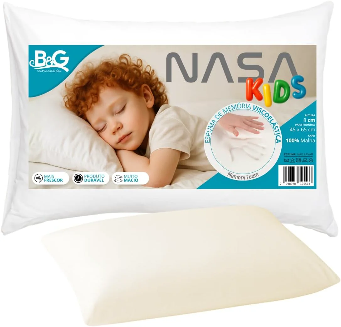 Travesseiro Nasa Kids Ergonômico B&G
