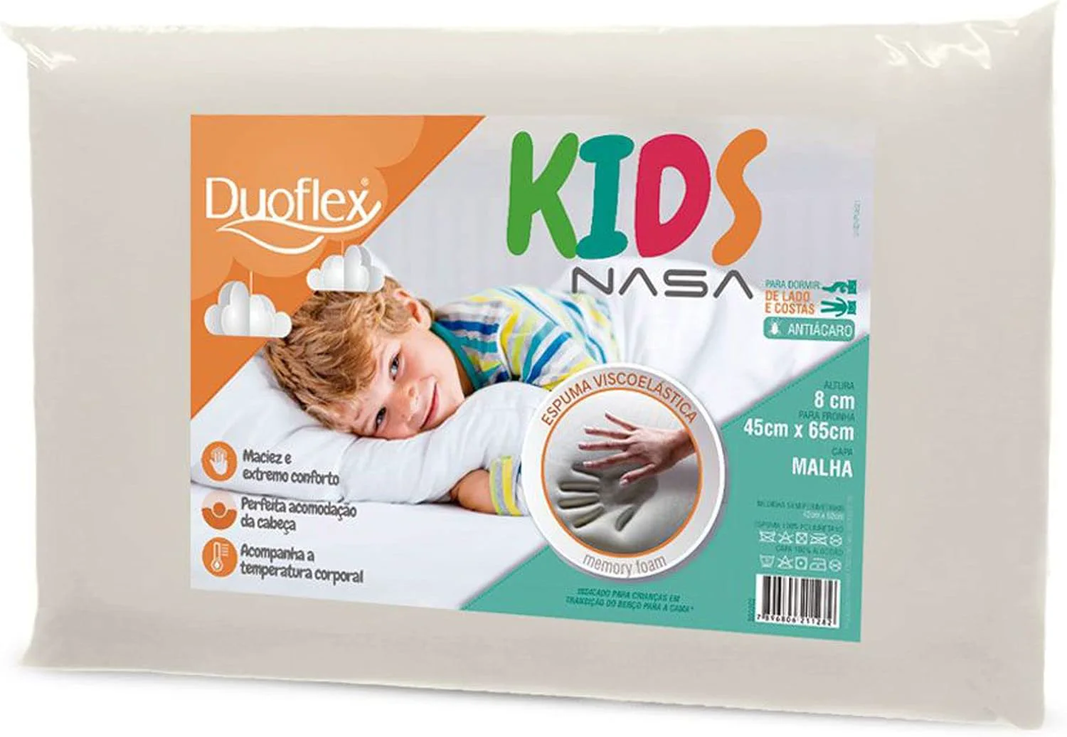 Travesseiro Kids Nasa Duoflex