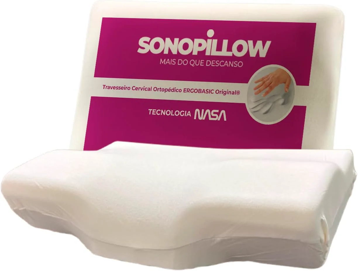 Travesseiro Cervical Ergobasic Sonopillow