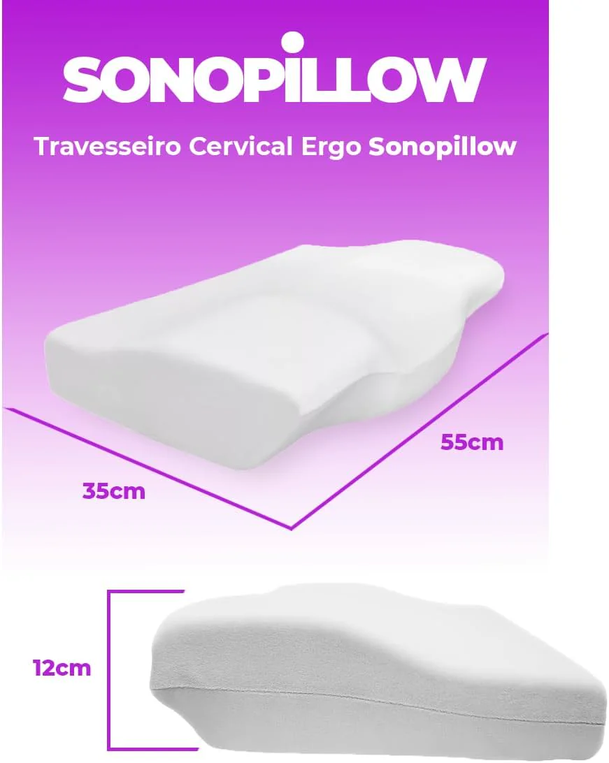 Travesseiro Sonopillow Cervical Original®